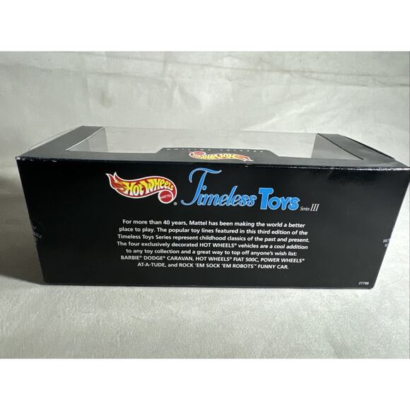 2001 Hotwheels Timeless Toys Series III 4 Car Box Set 1/64 Scale - Picture 3 of 4
